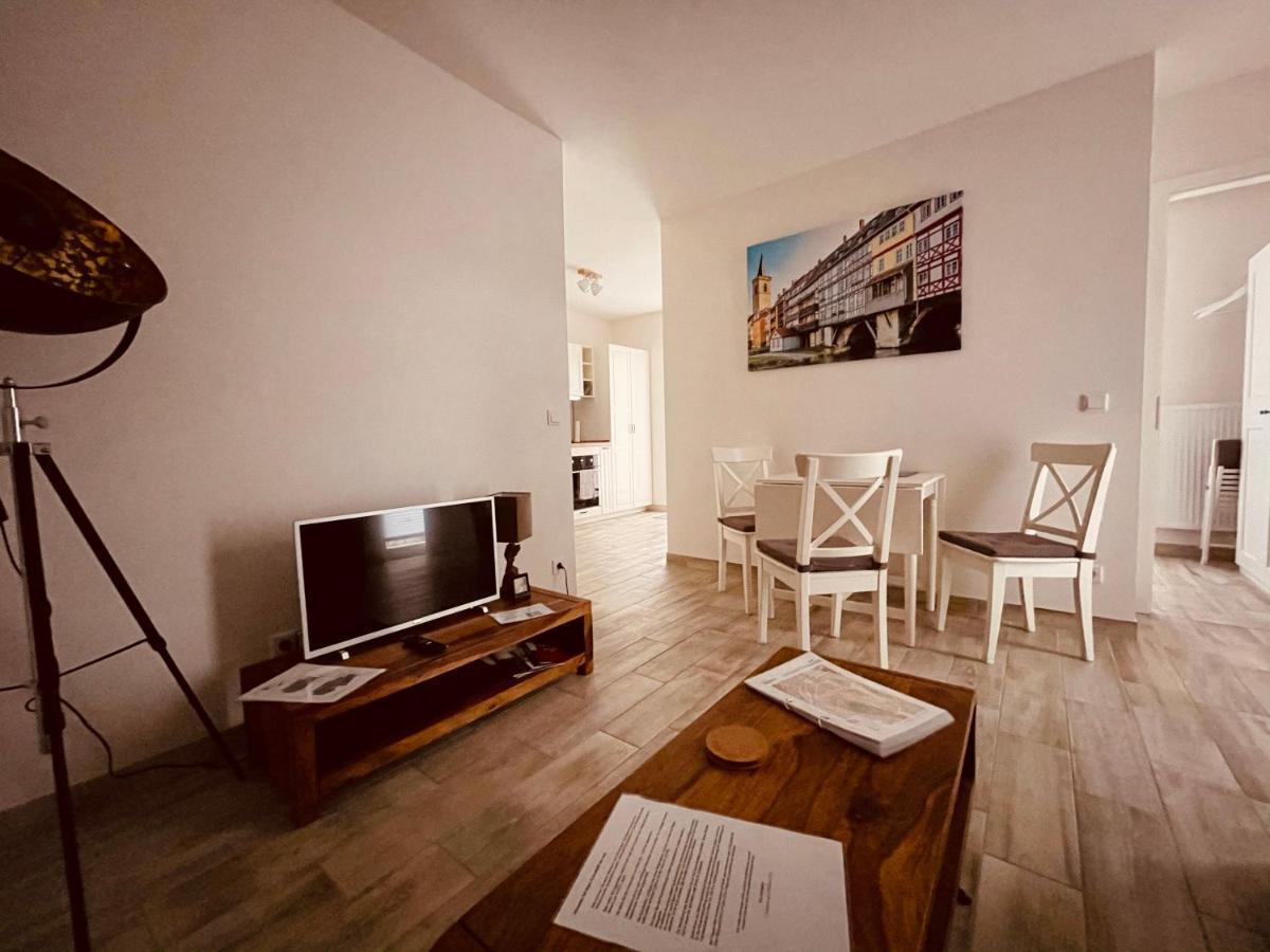 Ferienwohnungen Mey Haus Zum Rosenstock Erfurt Dış mekan fotoğraf