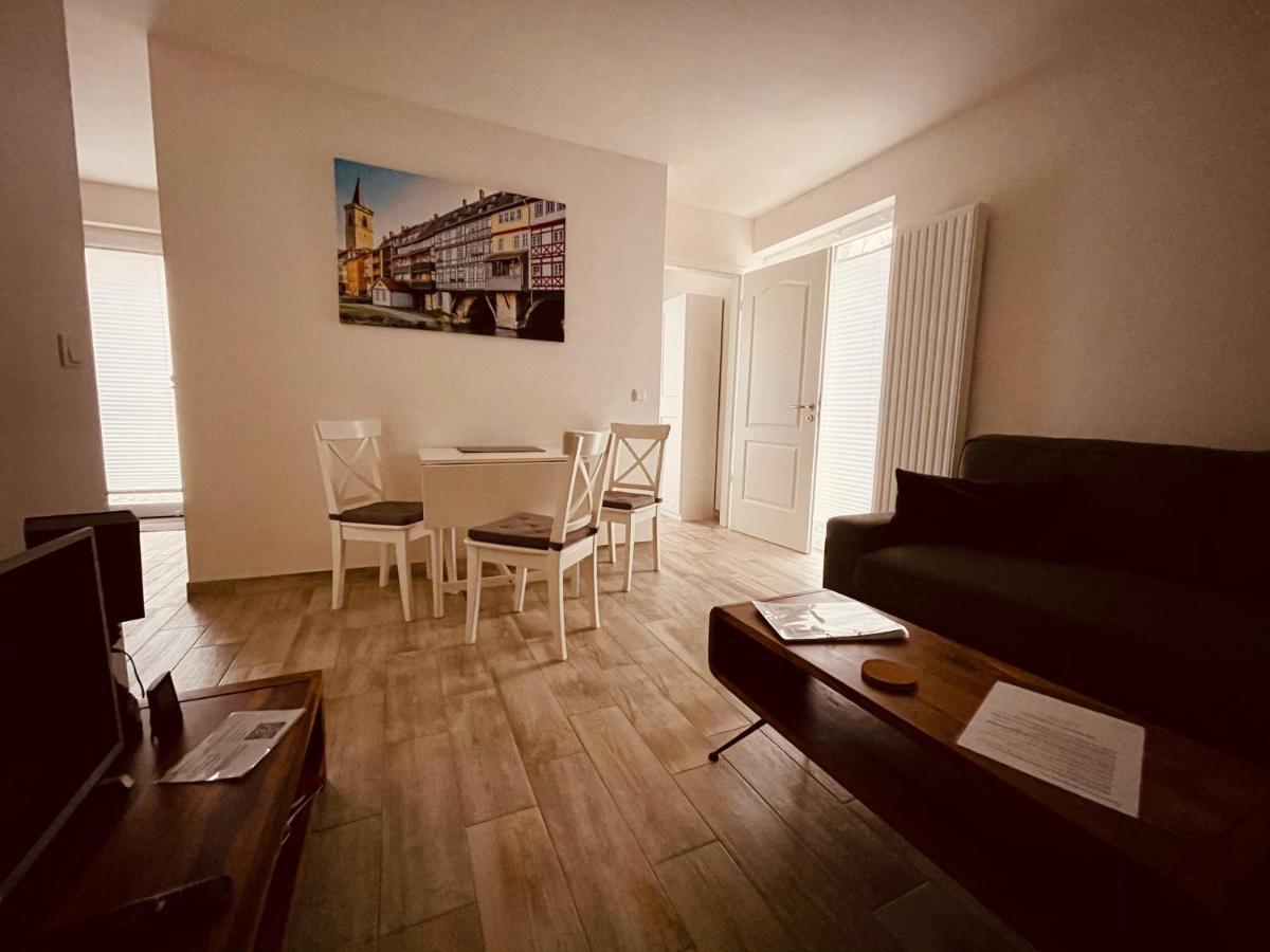 Ferienwohnungen Mey Haus Zum Rosenstock Erfurt Dış mekan fotoğraf