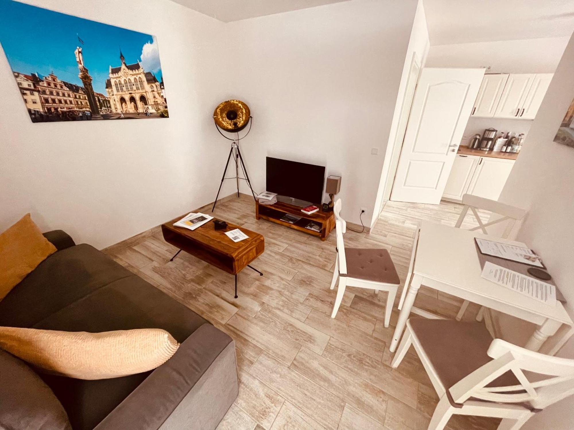 Ferienwohnungen Mey Haus Zum Rosenstock Erfurt Dış mekan fotoğraf
