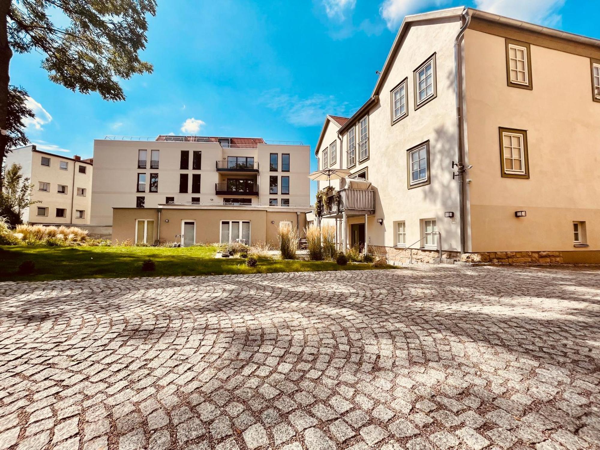 Ferienwohnungen Mey Haus Zum Rosenstock Erfurt Dış mekan fotoğraf